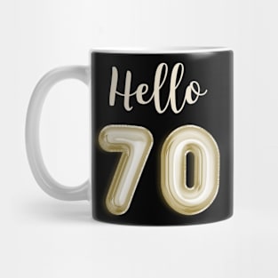 Funny 70th Birthday Mug